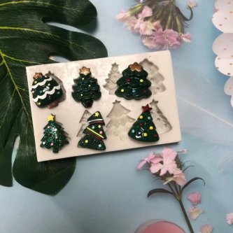 Pine Trees Silicone Mold