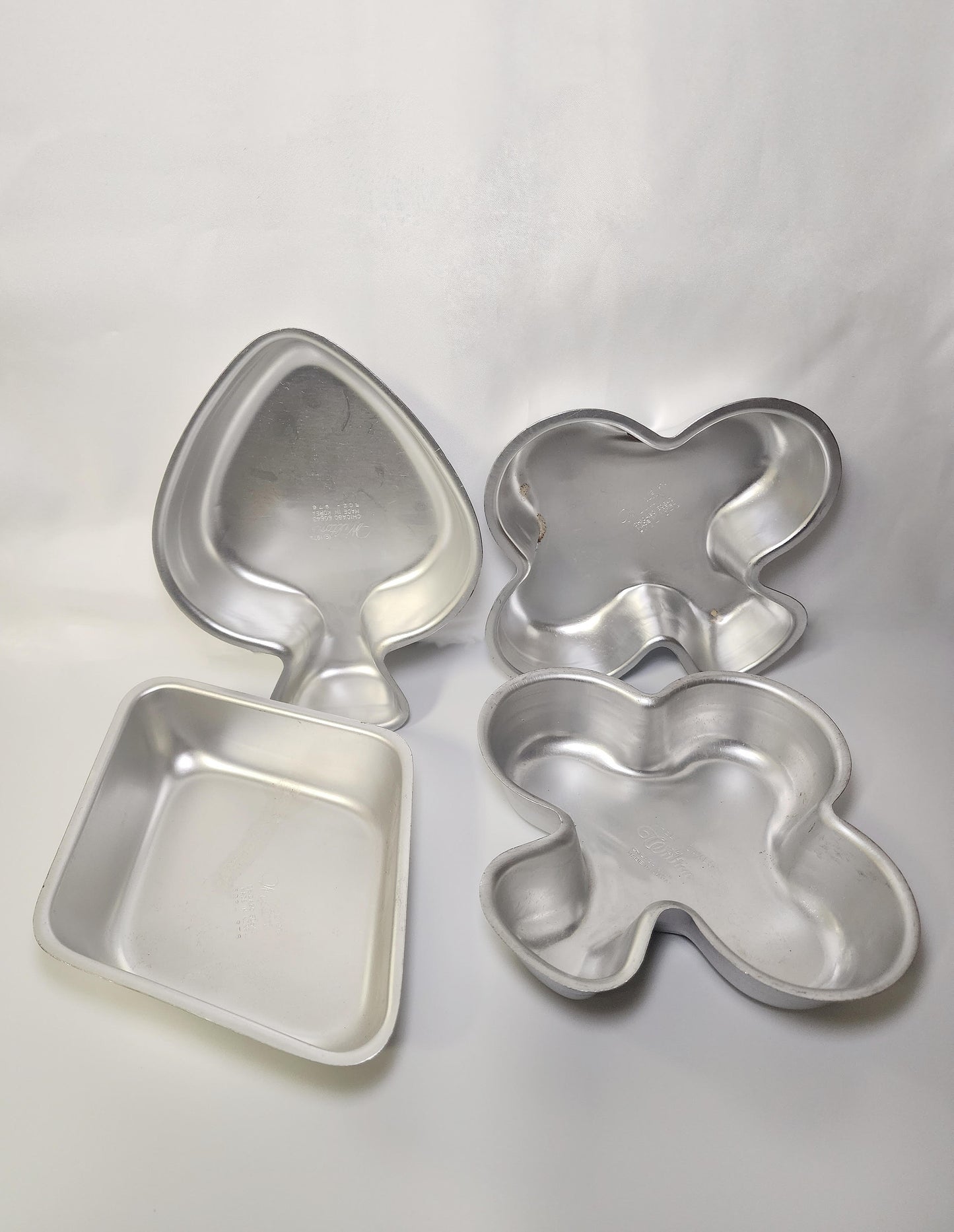 4 Playing Cards Cake Pans