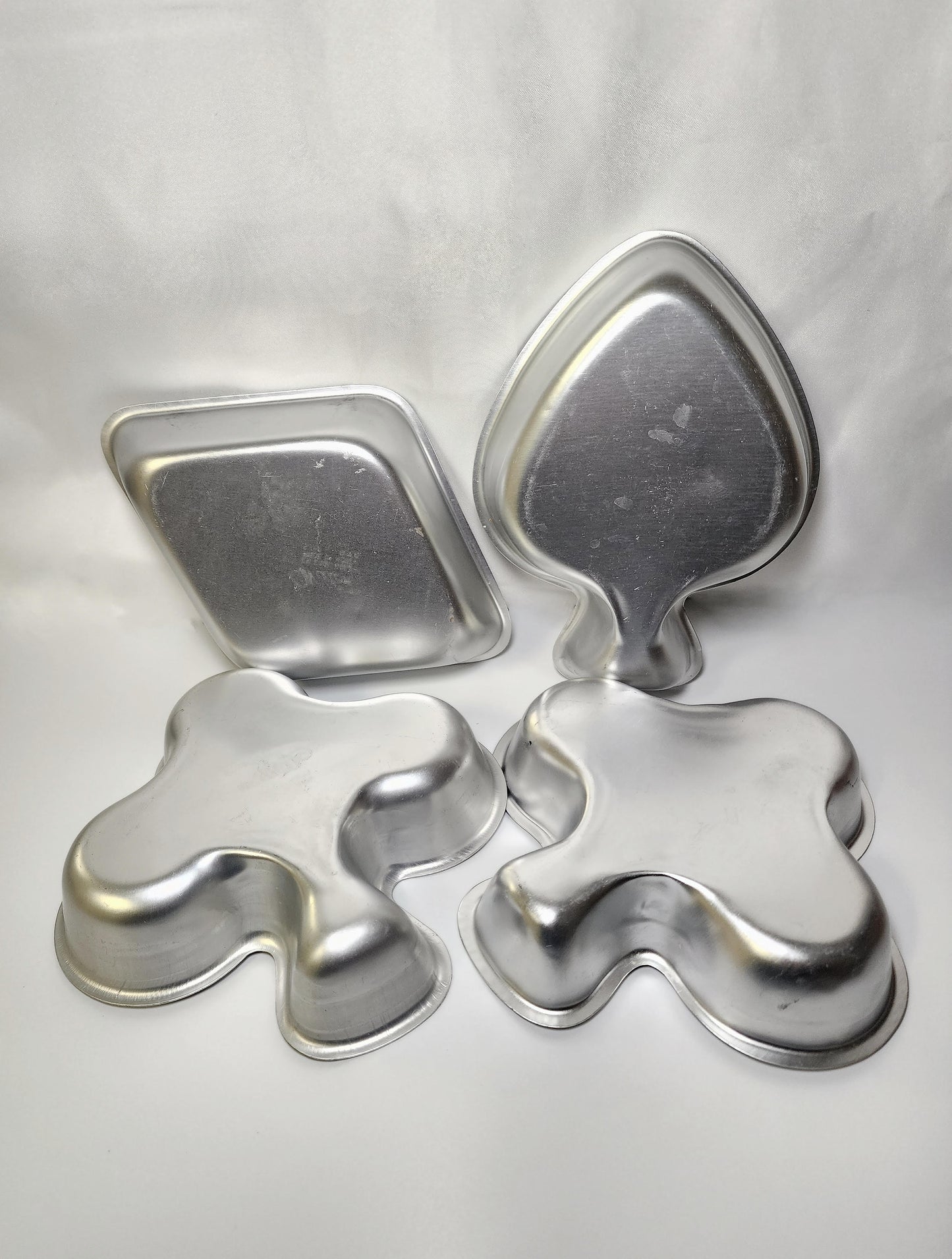 4 Playing Cards Cake Pans