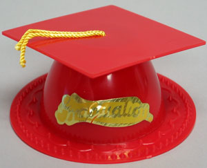 Small Graduation Hat Cake Topper