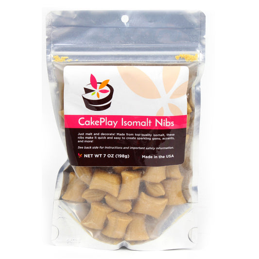 CakePlay Isomalt Nibs, Gold