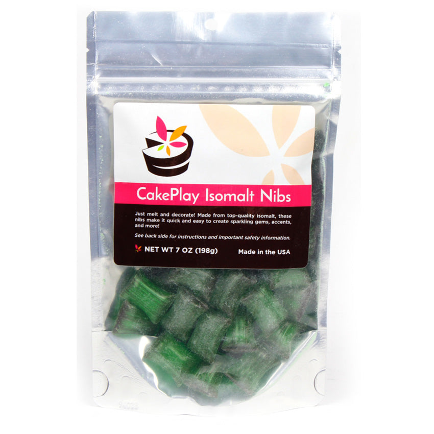 CakePlay Isomalt Nibs, Green