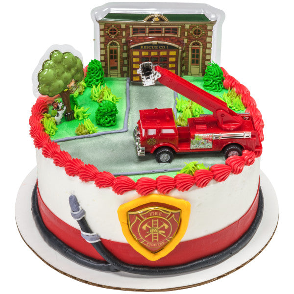 Fire Truck & Station DecoSet®