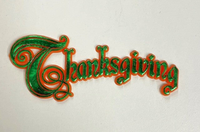 Large Thanksgiving Script, 6dz.