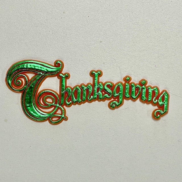 Large Thanksgiving Script, 6dz.