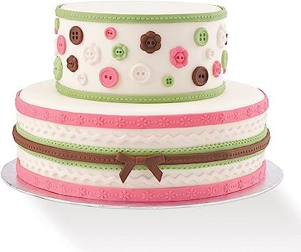 Wilton Silicone Ribbon and Fabric Fondant and Gum Paste Mold