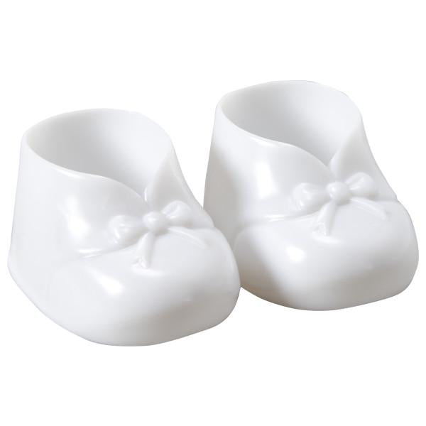 White Baby Booties