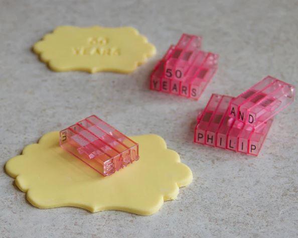 Snap Together Letter Embossers