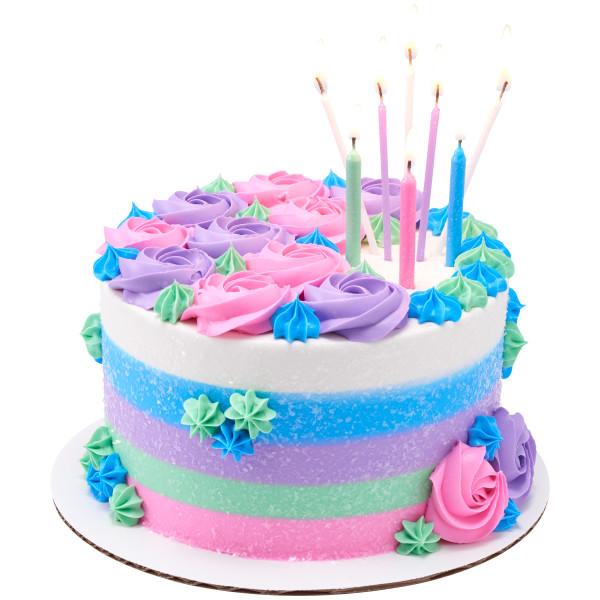 slim white glitter candles 24ct