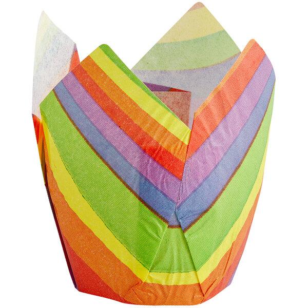 Rainbow Tulip Cups 24 ct.