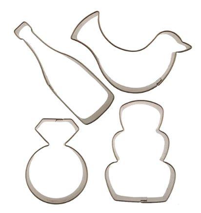 Wedding Cutie Cupcake Cutter Set