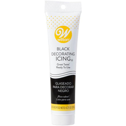 Black Ready-to-Use Decorating Icing Tube, 4.25 oz.