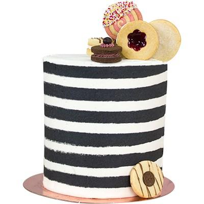 PME Tall Pattered Stripes Acrylic Scraper