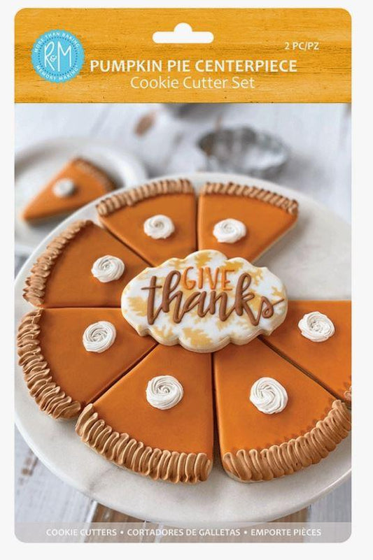 Pumpkin Pie Centerpiece Cookie Cutter Set
