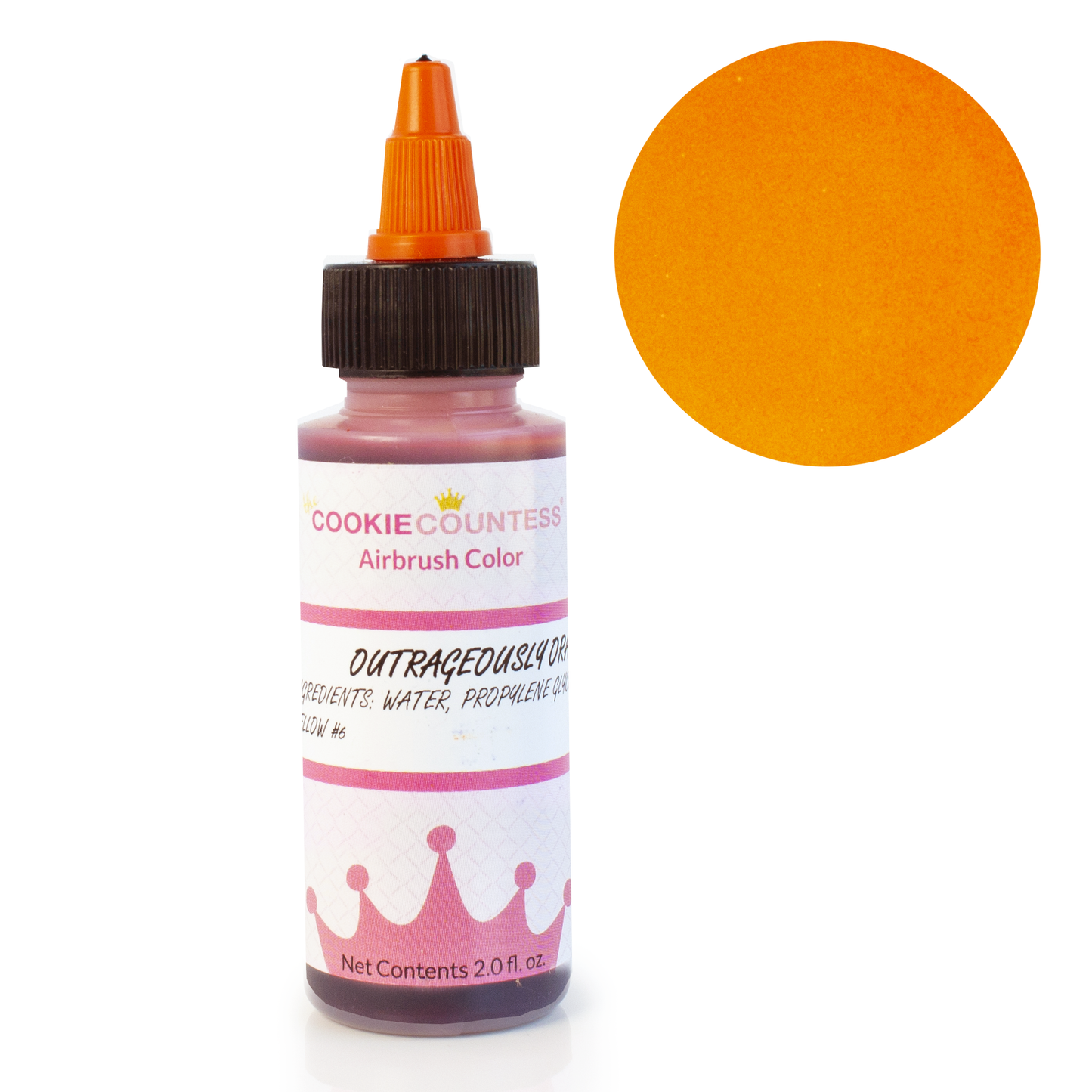 Airbrush Outrageously Orange 2oz