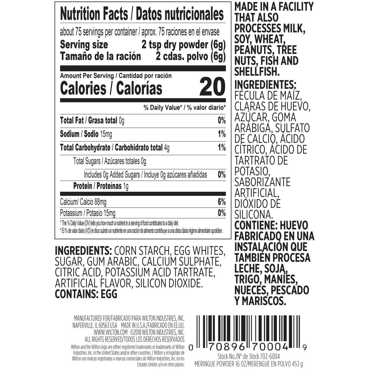 Meringue Powder Egg White Alternative for Baking and Decorating