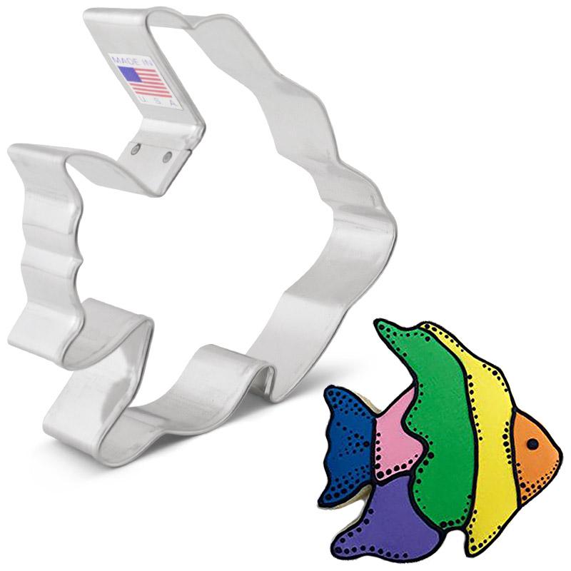 4" Angel Fish Cookie Cutter