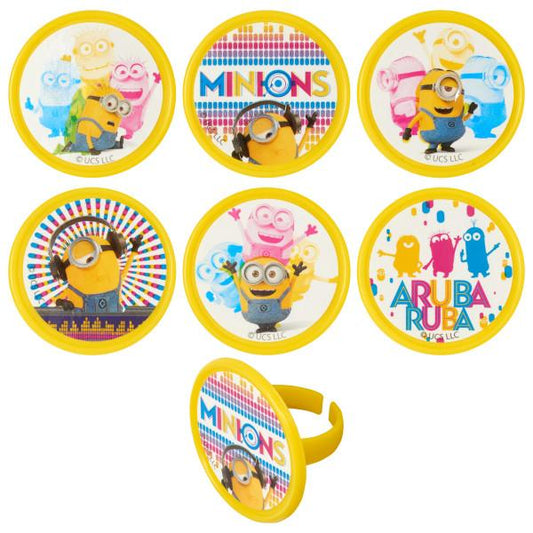 Despicable Me™ Celebrations Cupcake Rings, 6 pack