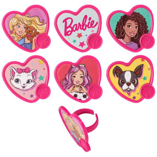 Barbie™ Be The Future Rings 6 pack