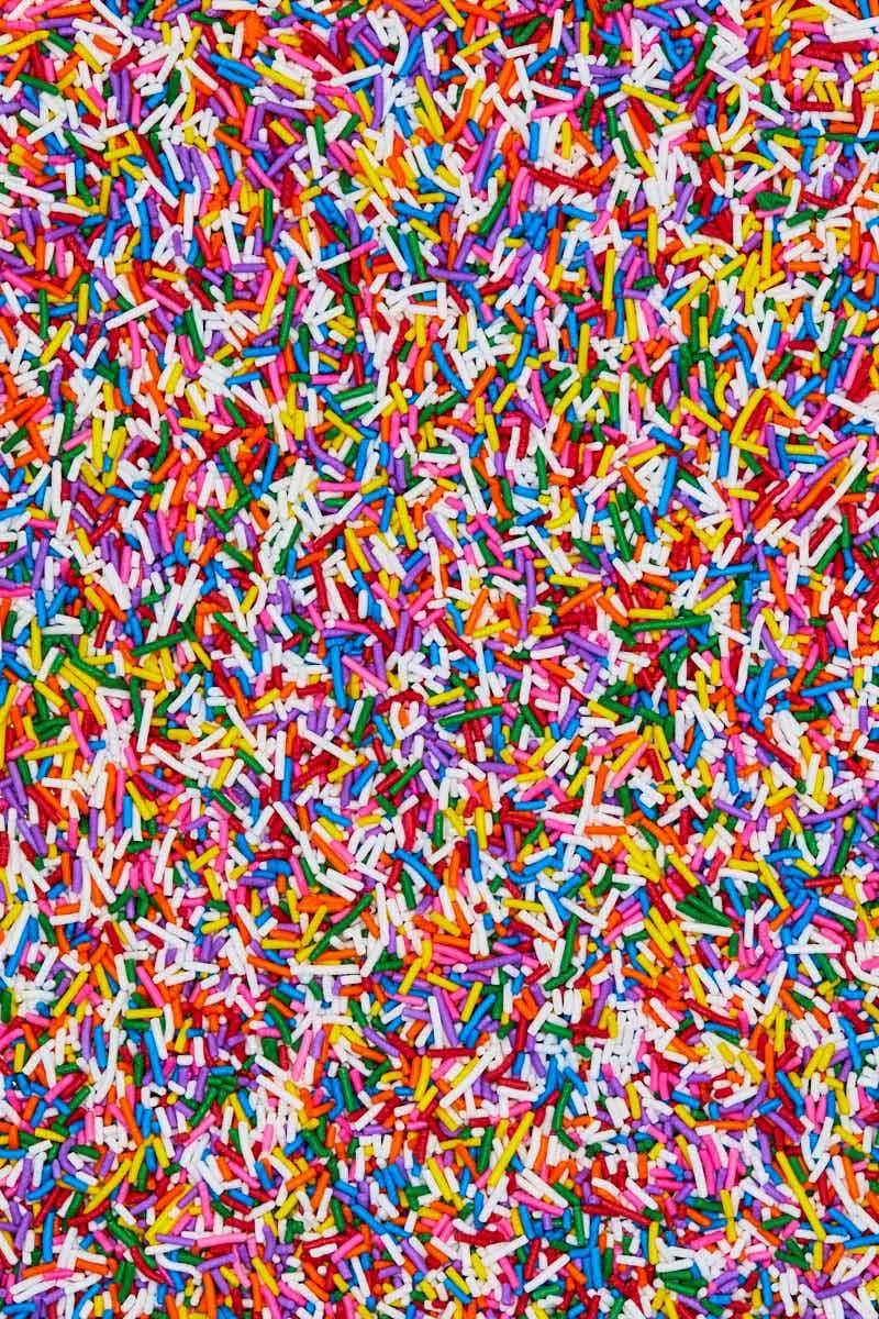Fancy Sprinkles Classic Rainbow Crunchy Jimmies
