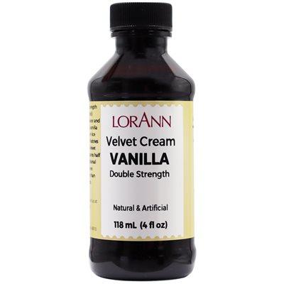 Velvet Cream Double Strength Vanilla, 4 oz.