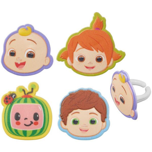 Cocomelon Rings 6 pack