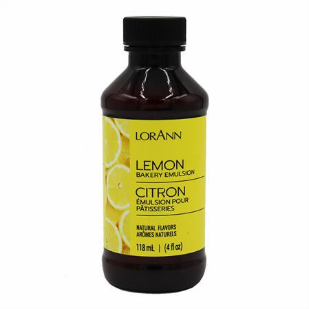 Lemon Bakery Emulsion, 4 oz.