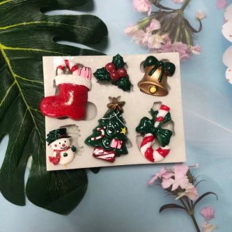 Christmas Assortment Silicone Molds