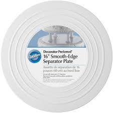 18" Wilton Smooth-Edge Separator Plate