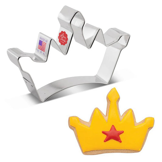 Princess Crown Cookie Cutter, 3 1/4" x 4 3/4"