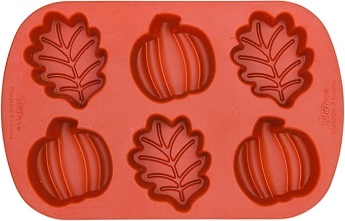 Pumpkin & Leaves Silicone Mold