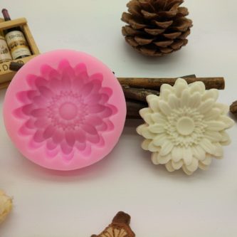 Flower silicone mold