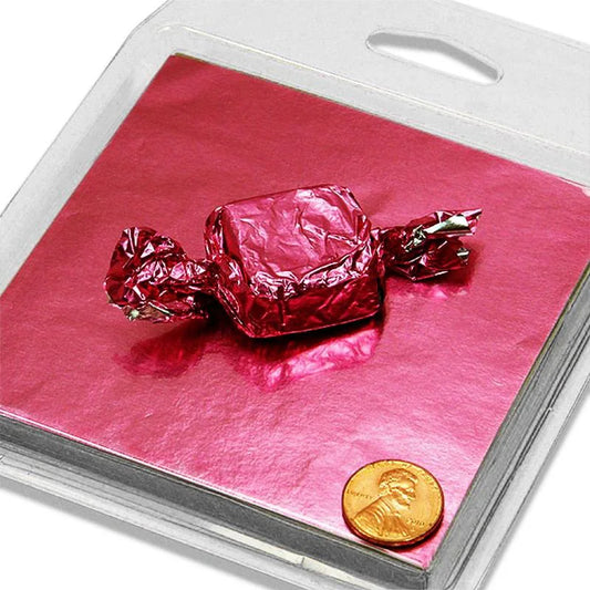 Pink Foil Wrappers