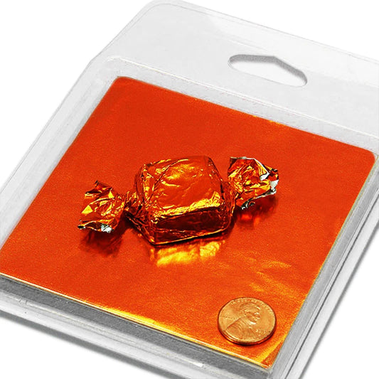 Orange Foil Wrappers