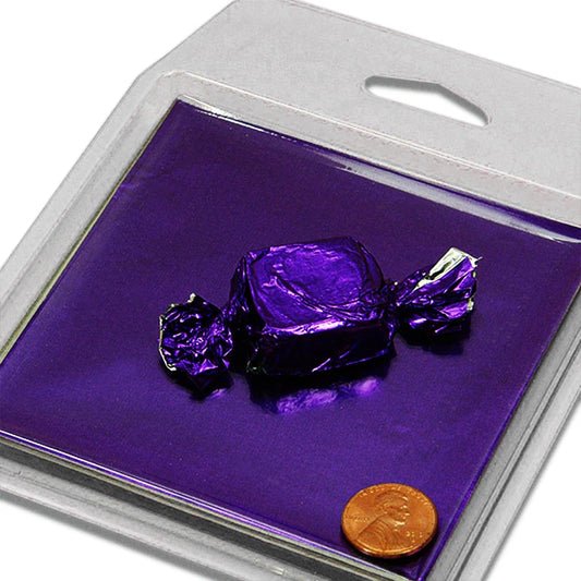 Purple Foil Wrappers