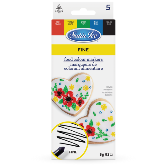 Fine Food Color Markers 5ct.