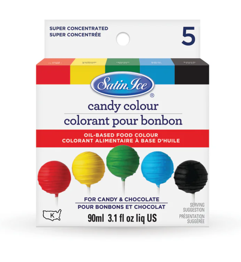 Color Candy Package Candy Colour, 5 pack – Cake Crafts Denver