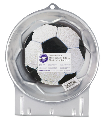 Wilton 3D Soccer Ball Cake Pan