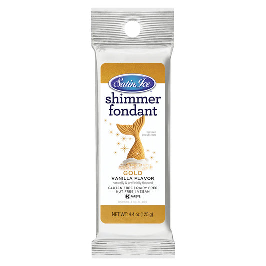 Shimmer Fondant Gold 4.4 oz