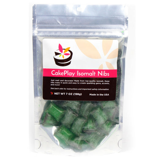 CakePlay Isomalt Nibs, Green