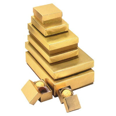 Gold Foil Candy Box