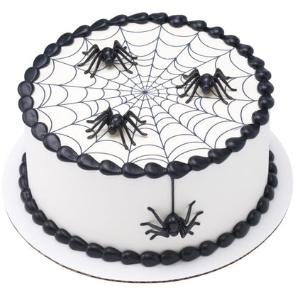 Small Spider Cupcake Lay-On (6ct)