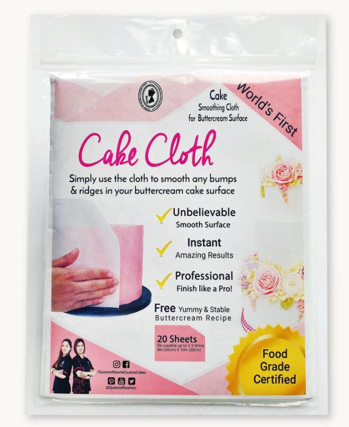 Cake Cloth Buttercream Smoothers, by Queen of Hearts Couture Cakes