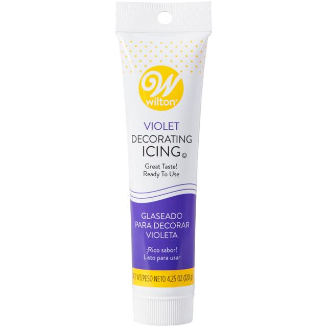 Violet Ready-to-Use Decorating Icing Tube, 4.25 oz.