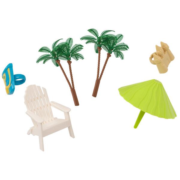 Beach Chair &Umbrella DecoSet