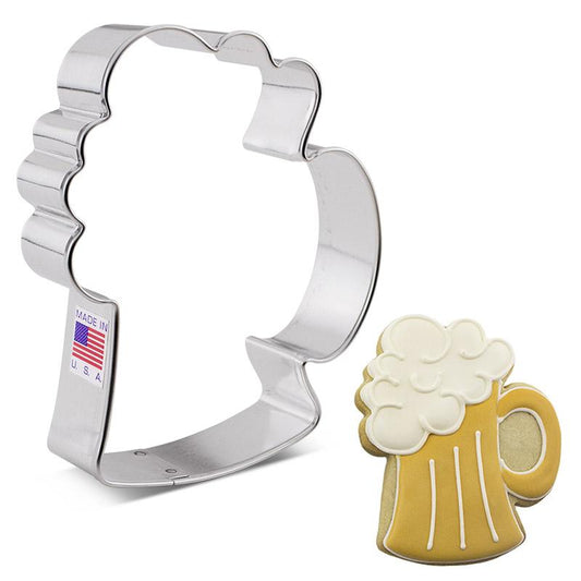 Beer Mug Cookie Cutter 4 1/4"