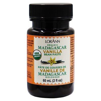 Organic Madagascar Vanilla Bean Paste, 2 oz.