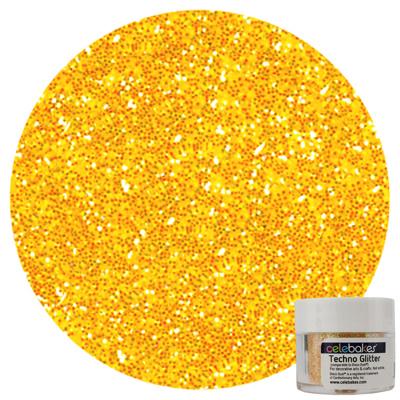 Techno Glitter Lemon Zest