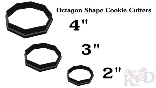 Octagon Cutter 3pc set