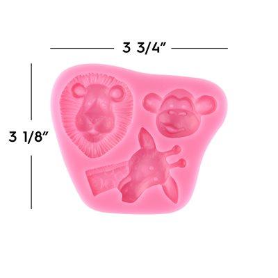 Zoo Animal Theme Silicone Mold